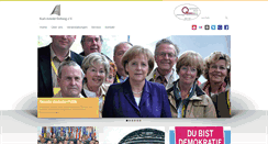 Desktop Screenshot of karl-arnold-stiftung.de